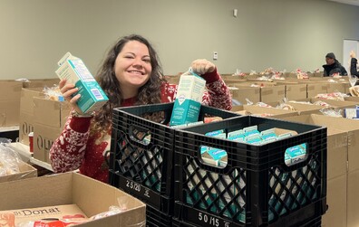 Blitz de partage pour garnir les paniers de Noël