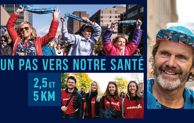 Le cap des 525 participants à La Grande marche de Montmagny est déjà franchi!