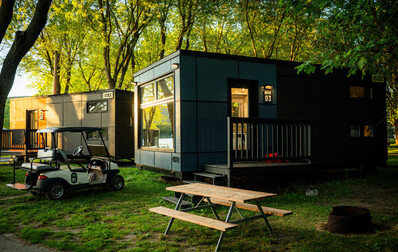 Deux nouvelles Coolbox bonifient l'offre du Camping Pointe-aux-Oies